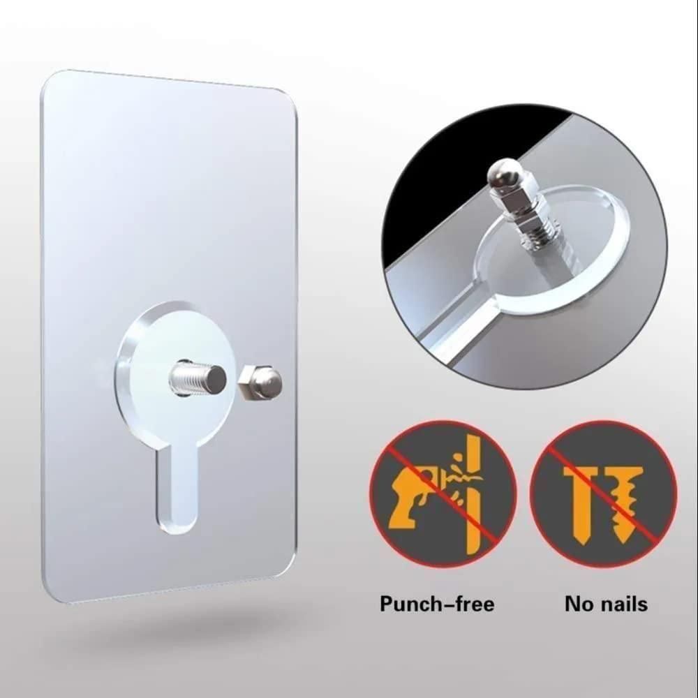 Self Adhesive Hooks for Wall Heavy Duty Strong Nail Free for Hanging Photo Frame Hook (Pack of 20/30)